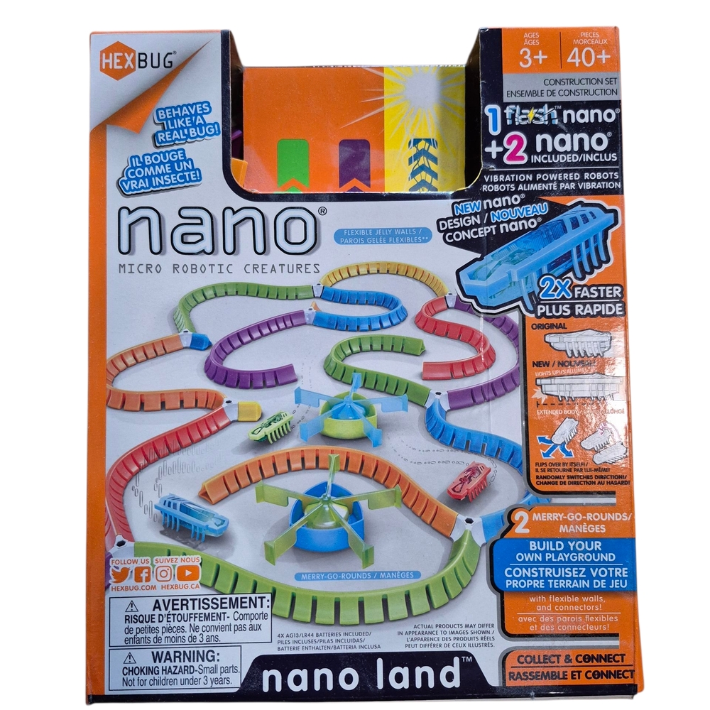 Nano Land Micro Robotic Creatures Playset - HexBug